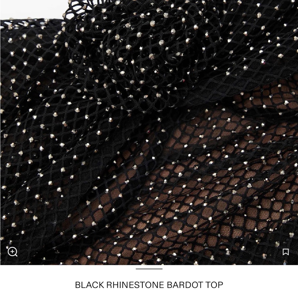 Self Portrait Rhinestone Top - Picture 5 of 5